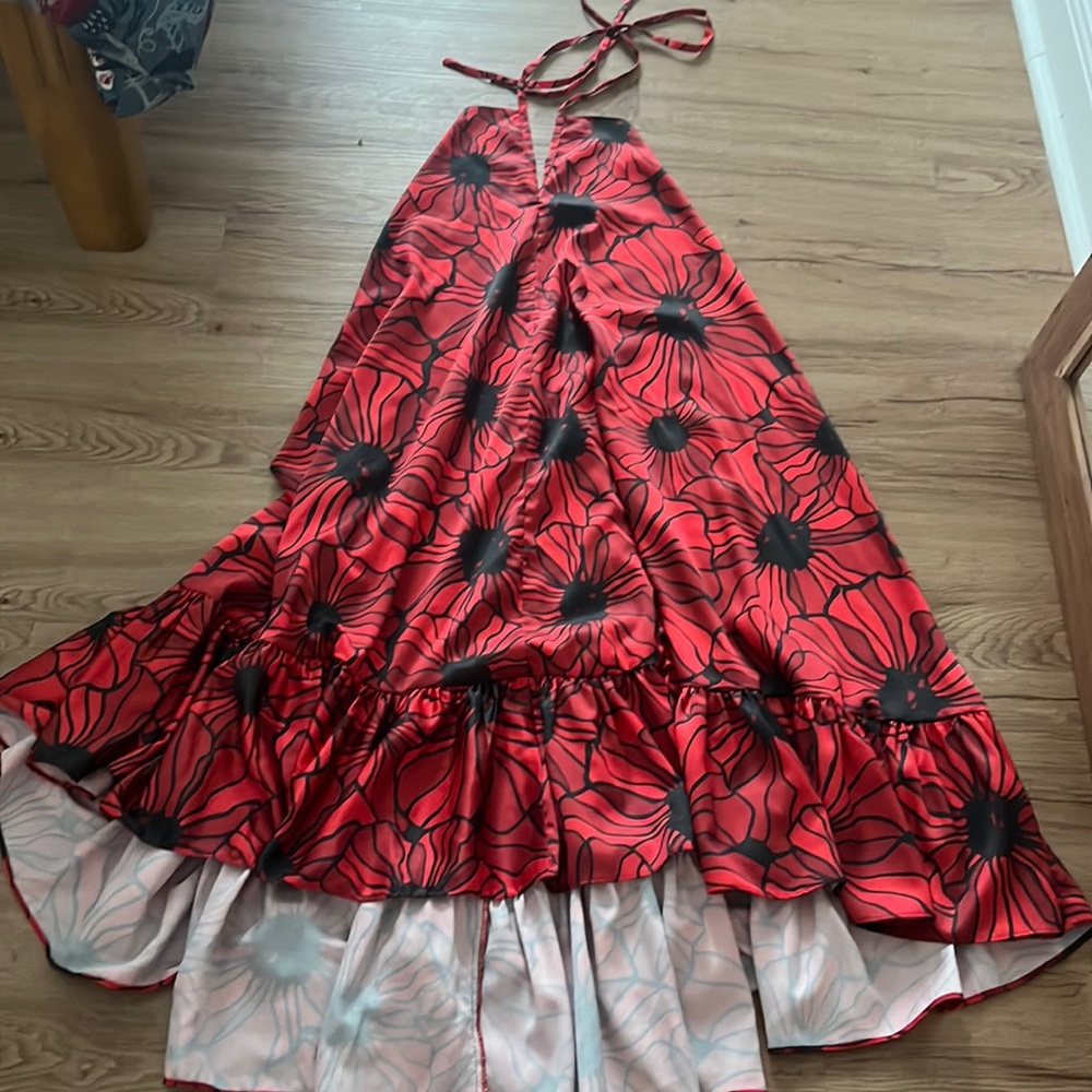 Halter beach dress